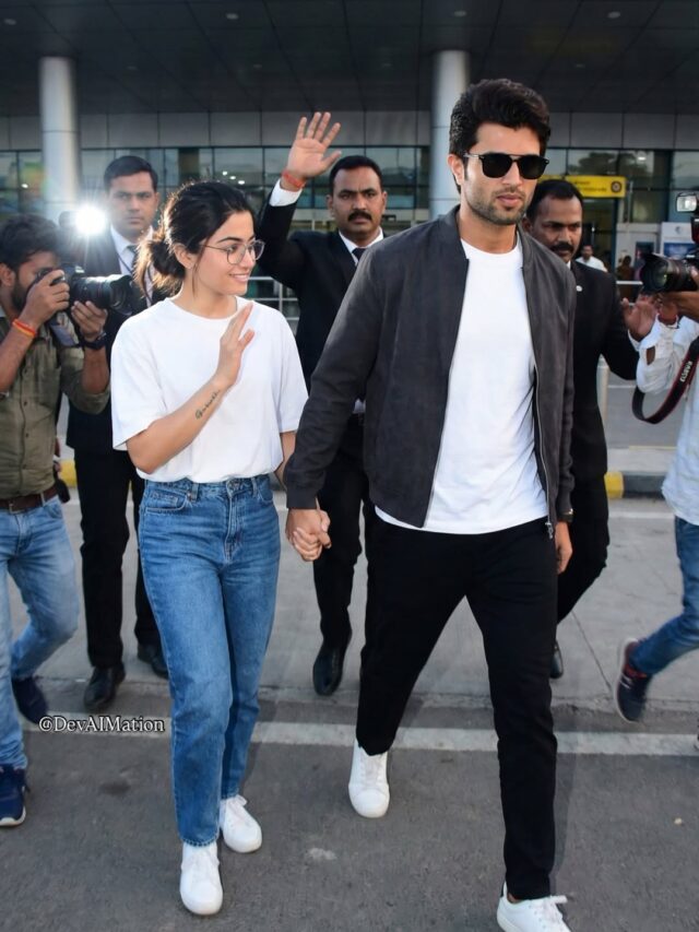 Vijay deverkonda rashmika mandana spotted together